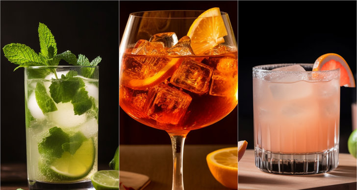 Cocktail, Drink, Recept, Sommar